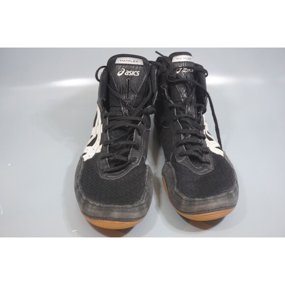 Asics Matflex 7 Wrestling Shoes Mens 10.5 Black High Top Grappling MMA Sneakers main image 6